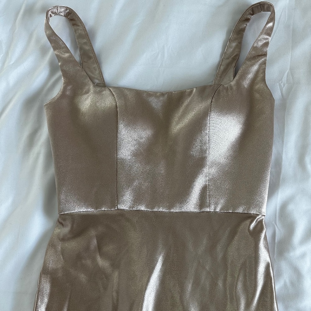 Jenny Yoo bridesmaid collection champagne dress